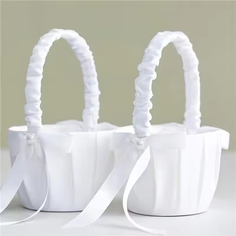 Düğün Beyaz Saten Fiyonk Çiçek - Gardening Tools Girls incelemesi ve fiyatı