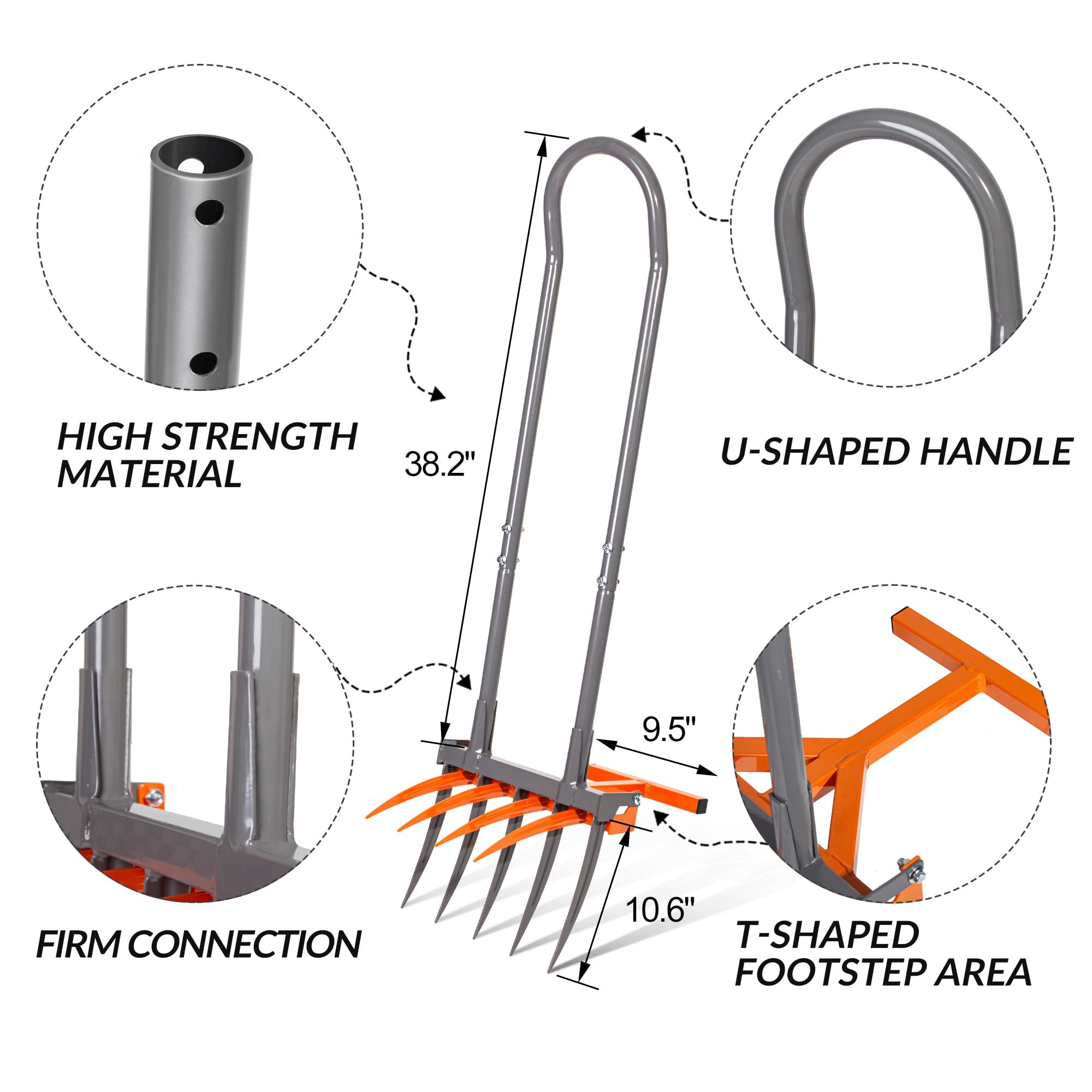 Geniş Çatallı Ağır Hizmet Tipi - Spade Digging Fork incelemesi ve fiyatı